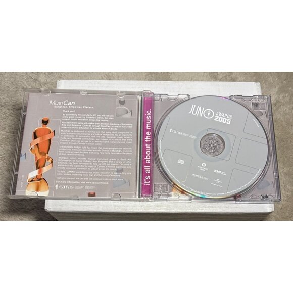 Juno Awards 2005 Compilation CD Avril Lavigne Shania Twain Nickelback & More - Picture 4 of 9